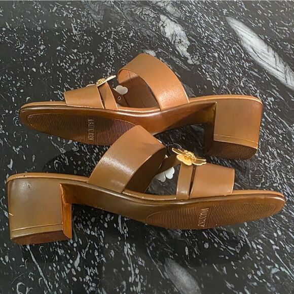 BRAND NEW ITALIAN SHOEMAKERS  FLORAL WOMEN'S DESIGN SANDALS - Picture 7 of 13